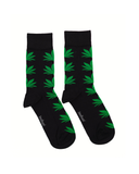 Bamboo Crew Socks for Men - High Leaves (Pack of 2)