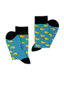 Bamboo Crew Socks for Men - Happy Quackers
