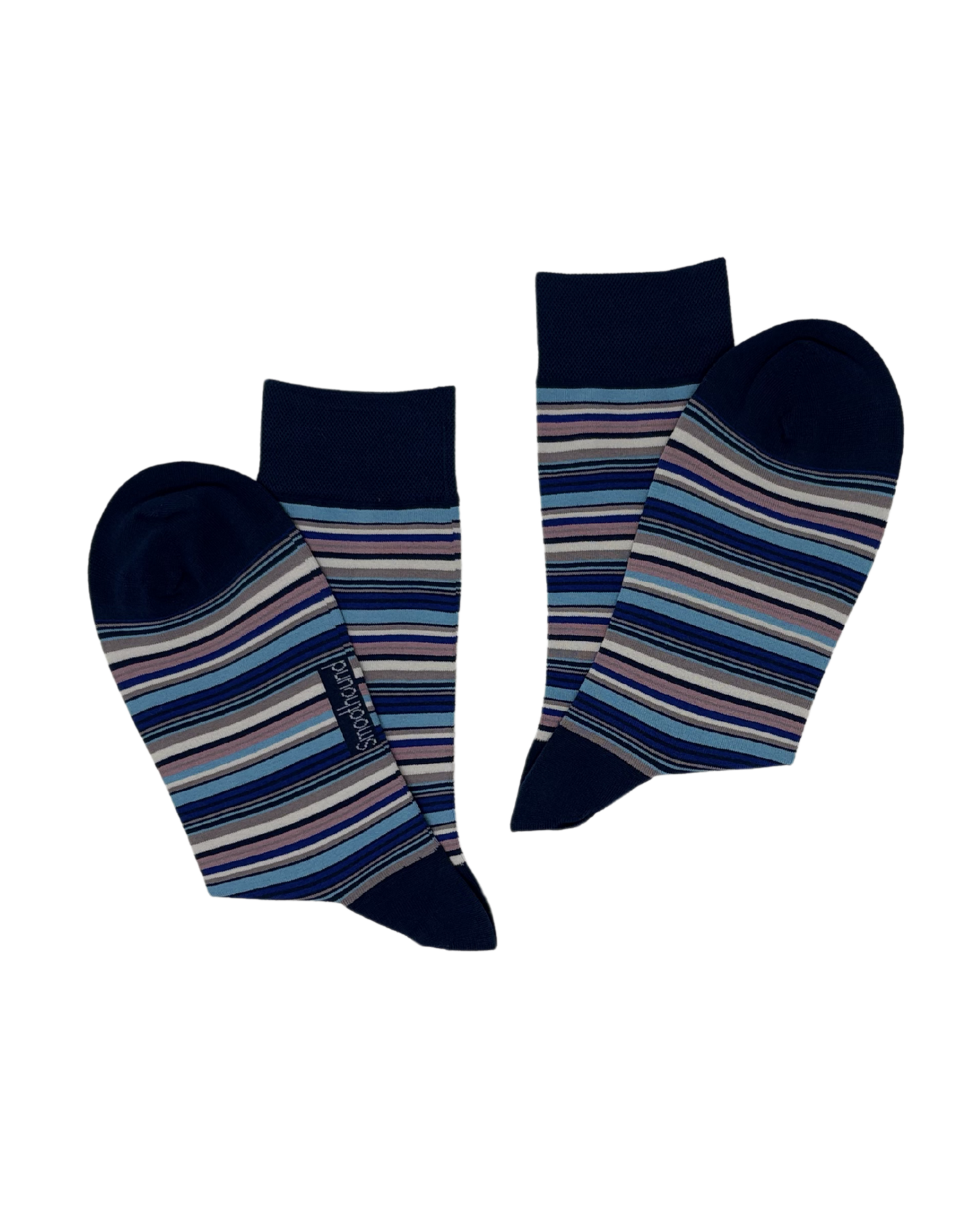 Bamboo Crew Socks for Men - Stripes