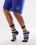 Bamboo Crew Socks for Men - French Riviera