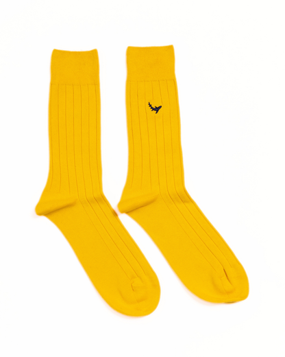 Bamboo Crew Socks for Men - Color Me Happy (Pack of 5)