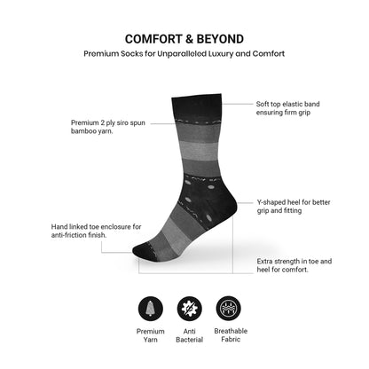 Classic Coastal-Crew Socks Bamboo Socks