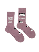 Unisex Bamboo Crew Socks - Coolest Sister Ever