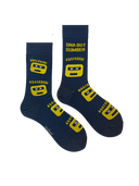 Unisex Bamboo Crew Socks - DNA But Dumber