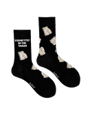 Unisex Bamboo Crew Socks - Found You in the Trash
