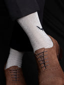 Mercerised Crew Socks for Men - Pack of 5