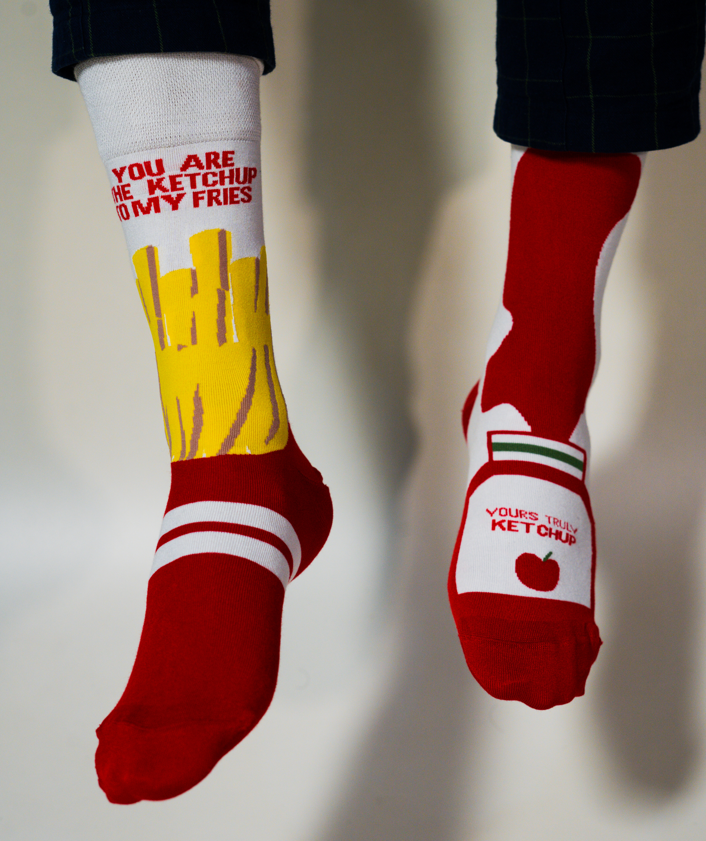 Fries & Ketchup - Regular Bamboo Socks