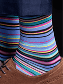 Bamboo Crew Socks for Men - Stripes